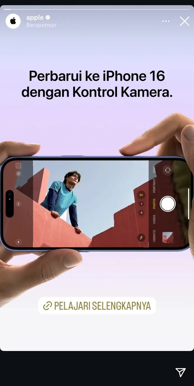 iklan story instagram